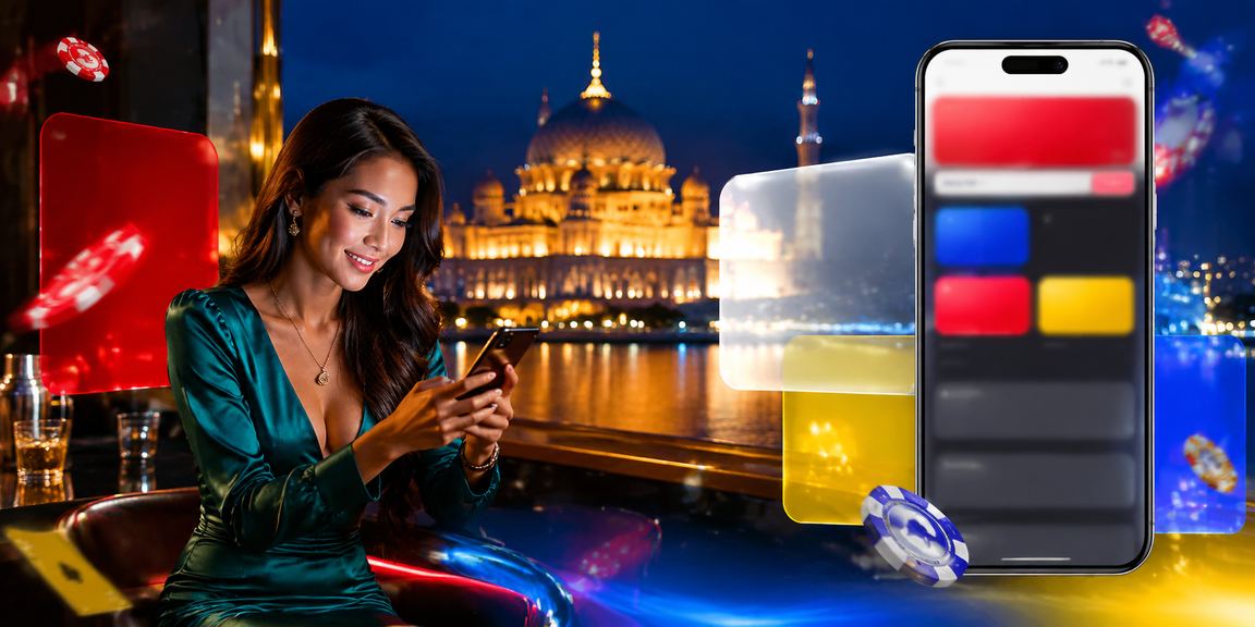 Pemain menggunakan aplikasi mudah alih cashkingbet di Putrajaya